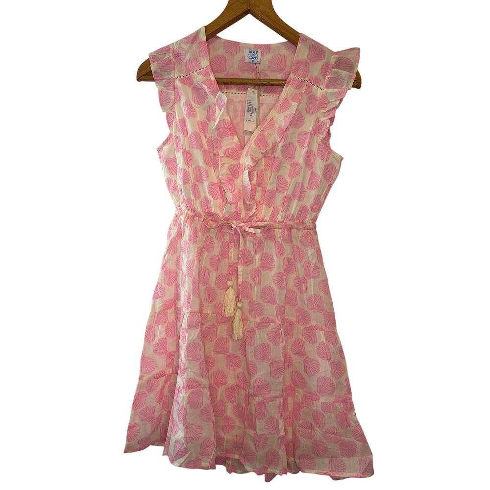 Mer St. Barth NWT Shell Beach Pink Giselle Mini Dress Size XS - Picture 3 of 13